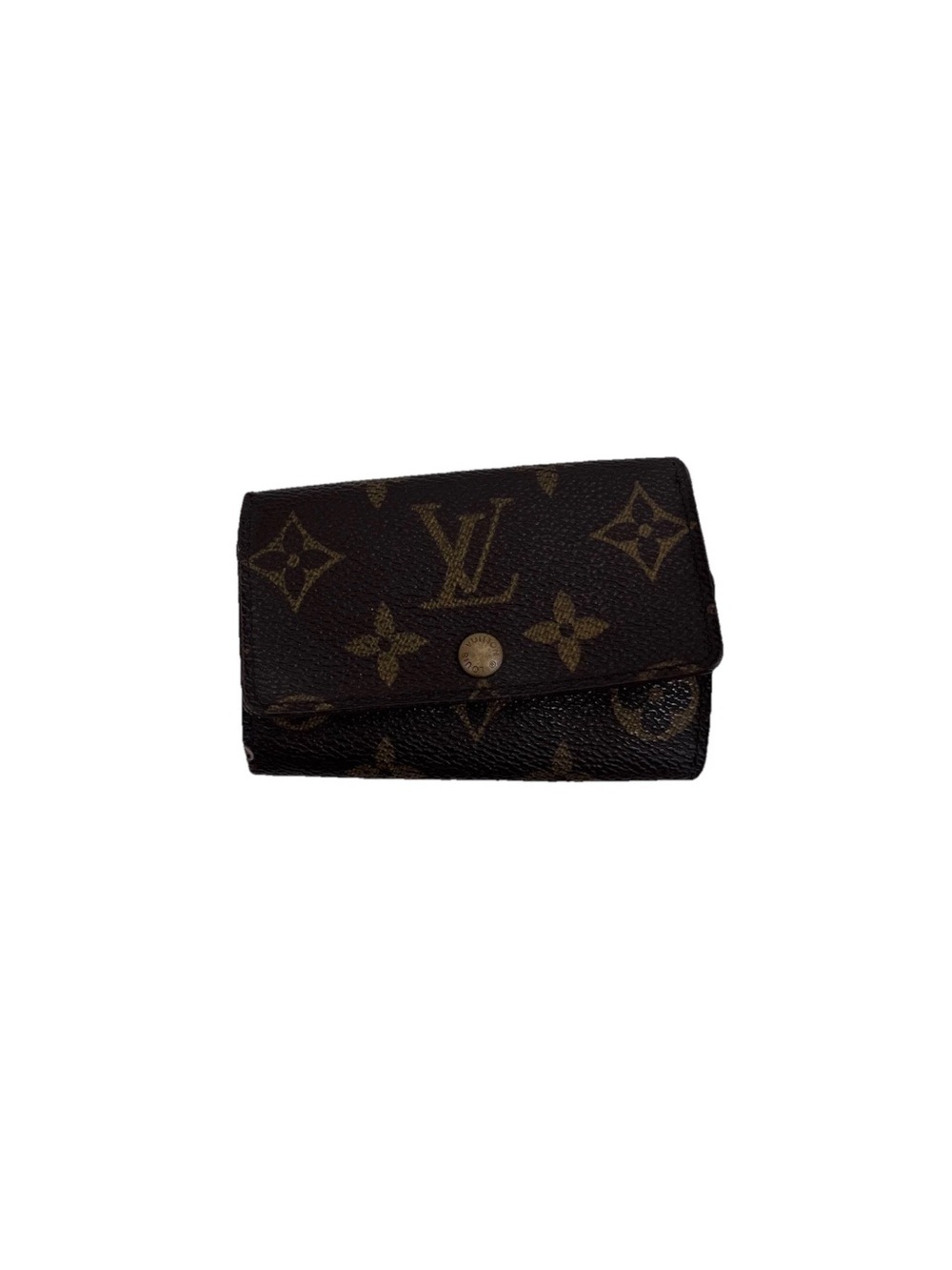 Louis Vuitton Monogram Multicles 6 Key Holder Key Case Wallet Brown Canvas LV